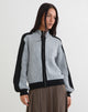 Image of Asrar Jumper in Knit Grey and Black