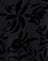 Flock Leaf Flower Black