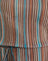  Blue and Brown Shimmer Plisse
