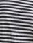 Ivory with Charcoal Stripes