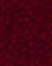 Red Grunge Floral Flock