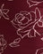 Outline Rose Maroon
