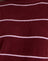 Burgundy with Pink Stripe