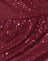 Gauzy Sequin Red