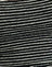  Black and White Stripe with Picot Trim