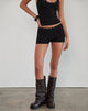 Image of Kento Hot Pant in Black with Eyelets