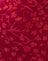 Red Grunge Floral Flock