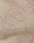 Khaki Hibiscus Doodle Pink