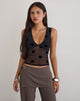 Image of Lihat Top in Big Polka Black
