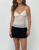 Image of Marinda Cami Top in Lace Cream