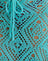  Crochet Knit Aqua Sky