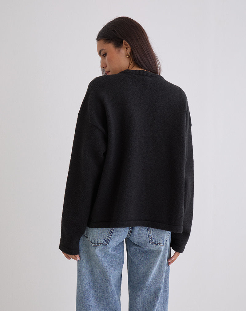 Image of Maureen Cardigan in Black