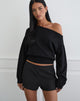 Image of Nivra Short in Diamante Tailoring Black