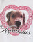  White with Aquarius Dog Graphic