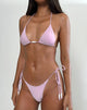 Image of Lentra Bikini Bottom in Lilac with Beads