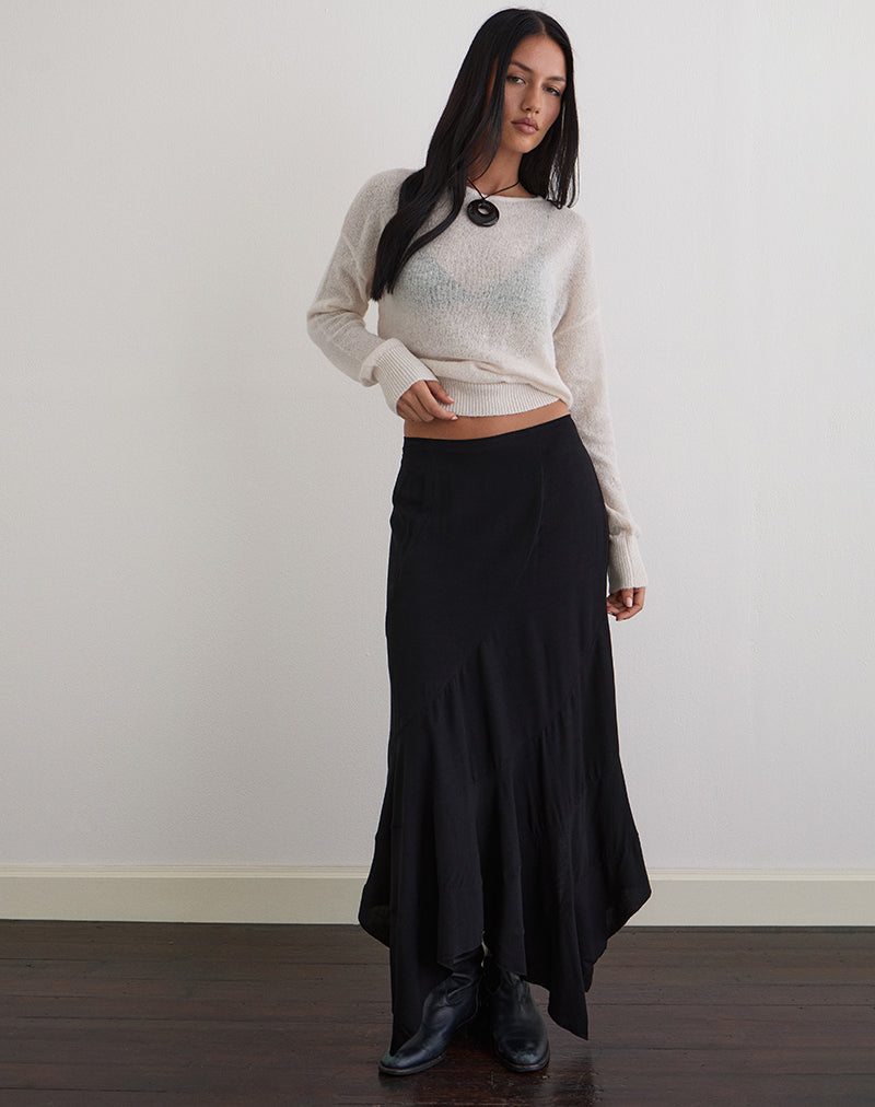 Image of Rombe Maxi Skirt in Black