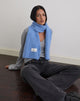 Image of Scarf in Plain Blue