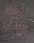 Cupro Diamante Flower Dark Grey
