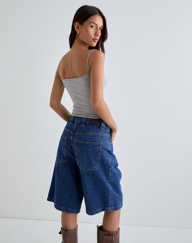 Image of Solay Vest Top in Grey Marl