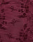 Botanical Flower Maroon