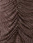 Abstract Polka Flock Brown
