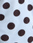 Big Polka Blue Brown