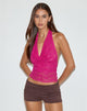 Image of Varys Top in Orchid Lace Hot Pink