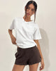Image of Viman Top in Jersey Ivory