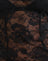 Black with Picot Lace Trim